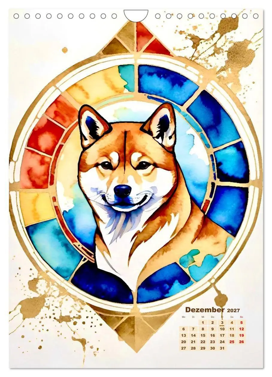 Bild: 9783594271933 | Der Shiba Inu (Wandkalender 2027 DIN A4 hoch), CALVENDO Monatskalender