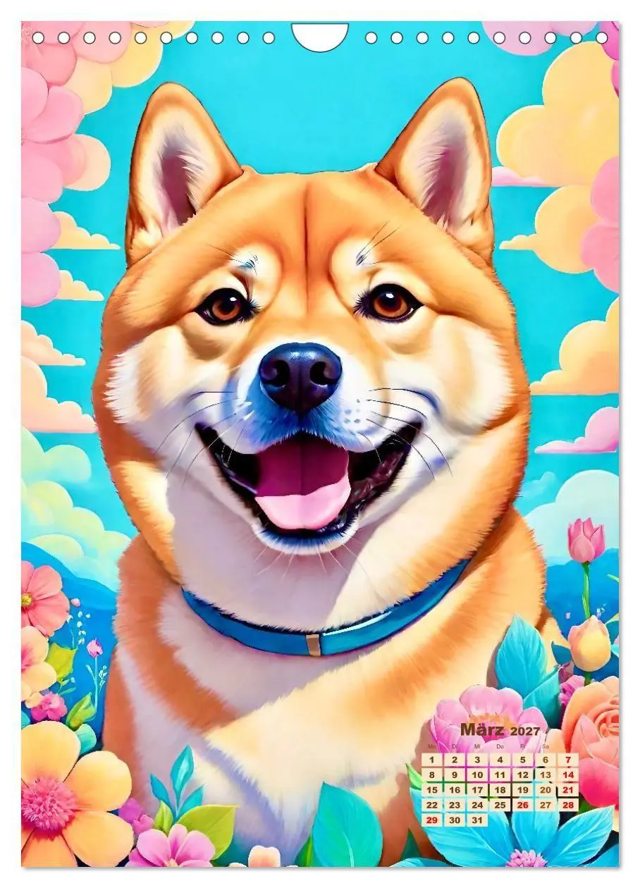 Bild: 9783594271933 | Der Shiba Inu (Wandkalender 2027 DIN A4 hoch), CALVENDO Monatskalender