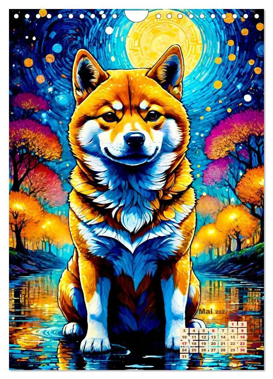 Bild: 9783594271933 | Der Shiba Inu (Wandkalender 2027 DIN A4 hoch), CALVENDO Monatskalender