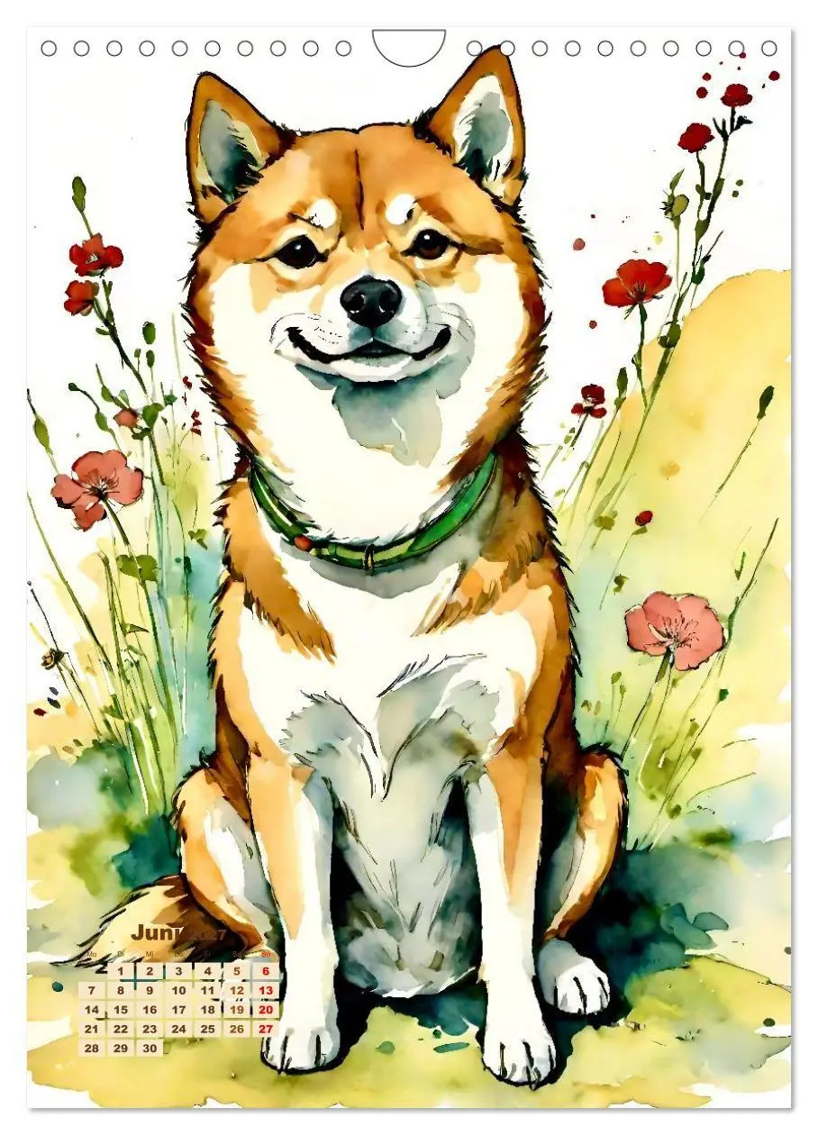 Bild: 9783594271933 | Der Shiba Inu (Wandkalender 2027 DIN A4 hoch), CALVENDO Monatskalender
