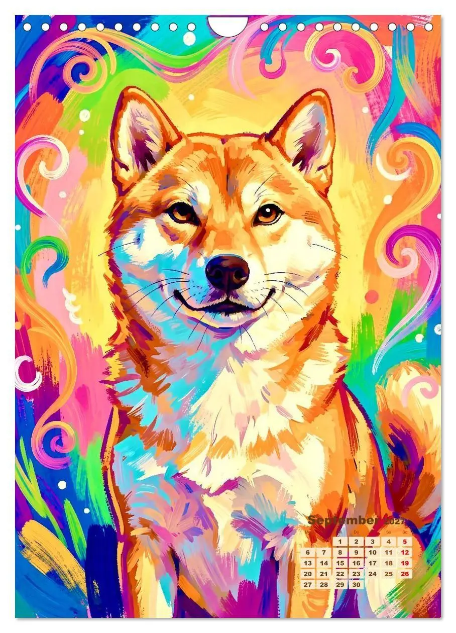 Bild: 9783594271933 | Der Shiba Inu (Wandkalender 2027 DIN A4 hoch), CALVENDO Monatskalender