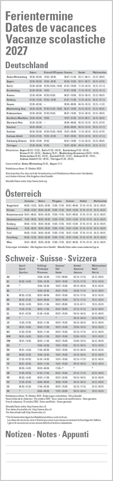 Bild: 9783819301933 | Streifenplaner Compact Rot 2027 | Verlag Korsch | Kalender | 13 S.