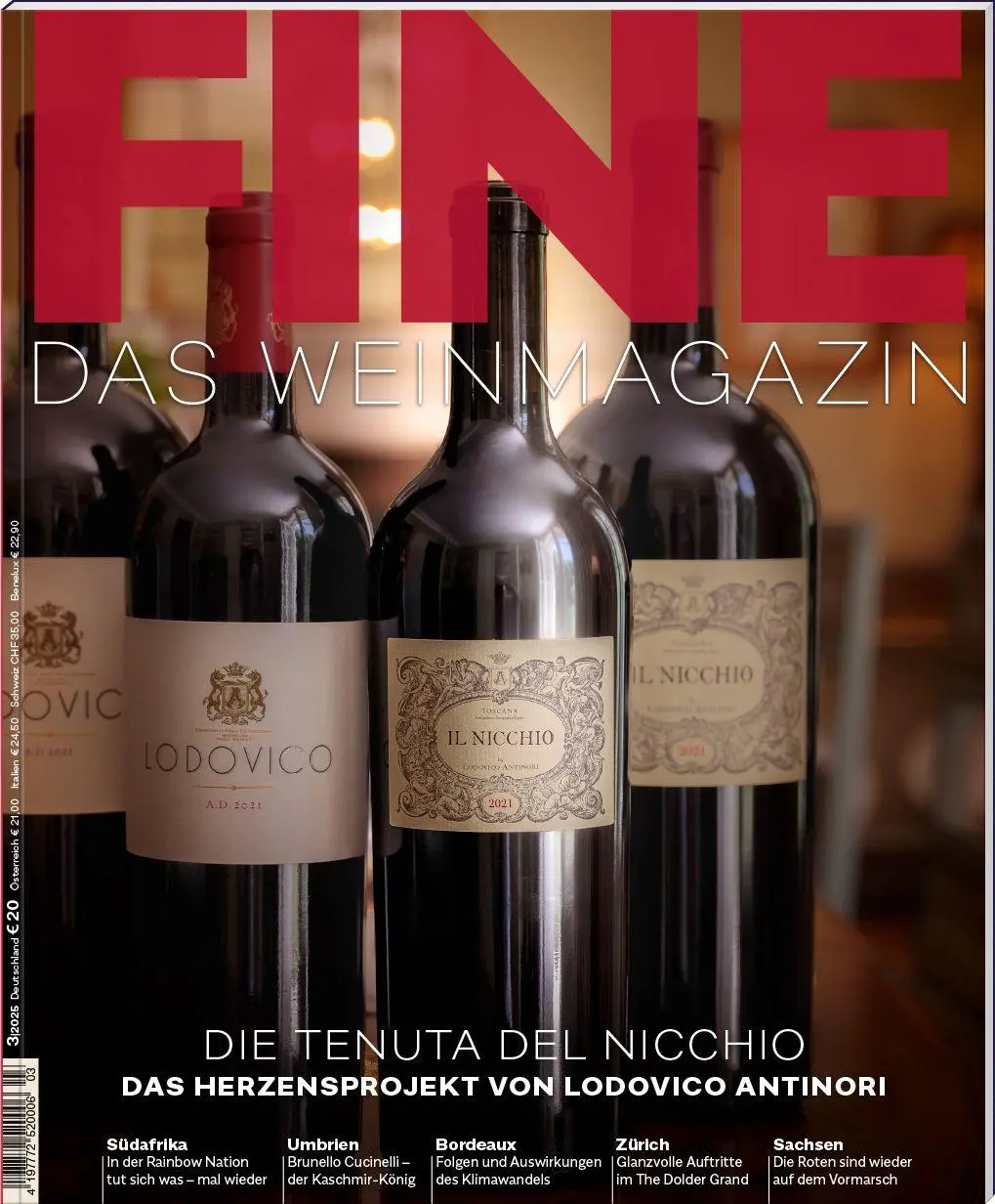 Cover: 9783960331933 | FINE Das Weinmagazin 03/2025 | 70. Ausgabe | Ralf Frenzel | Buch