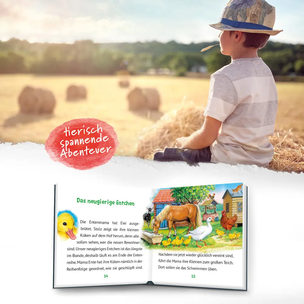 Bild: 9783965521933 | Mein klitzekleines Kinderbuch - Tiergeschichten | KG | Buch | 32 S.
