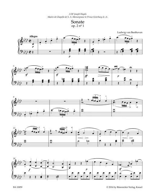 Cover: 9790006561933 | Drei Sonaten in f, A,C für Klavier | Ludwig van Beethoven | Buch