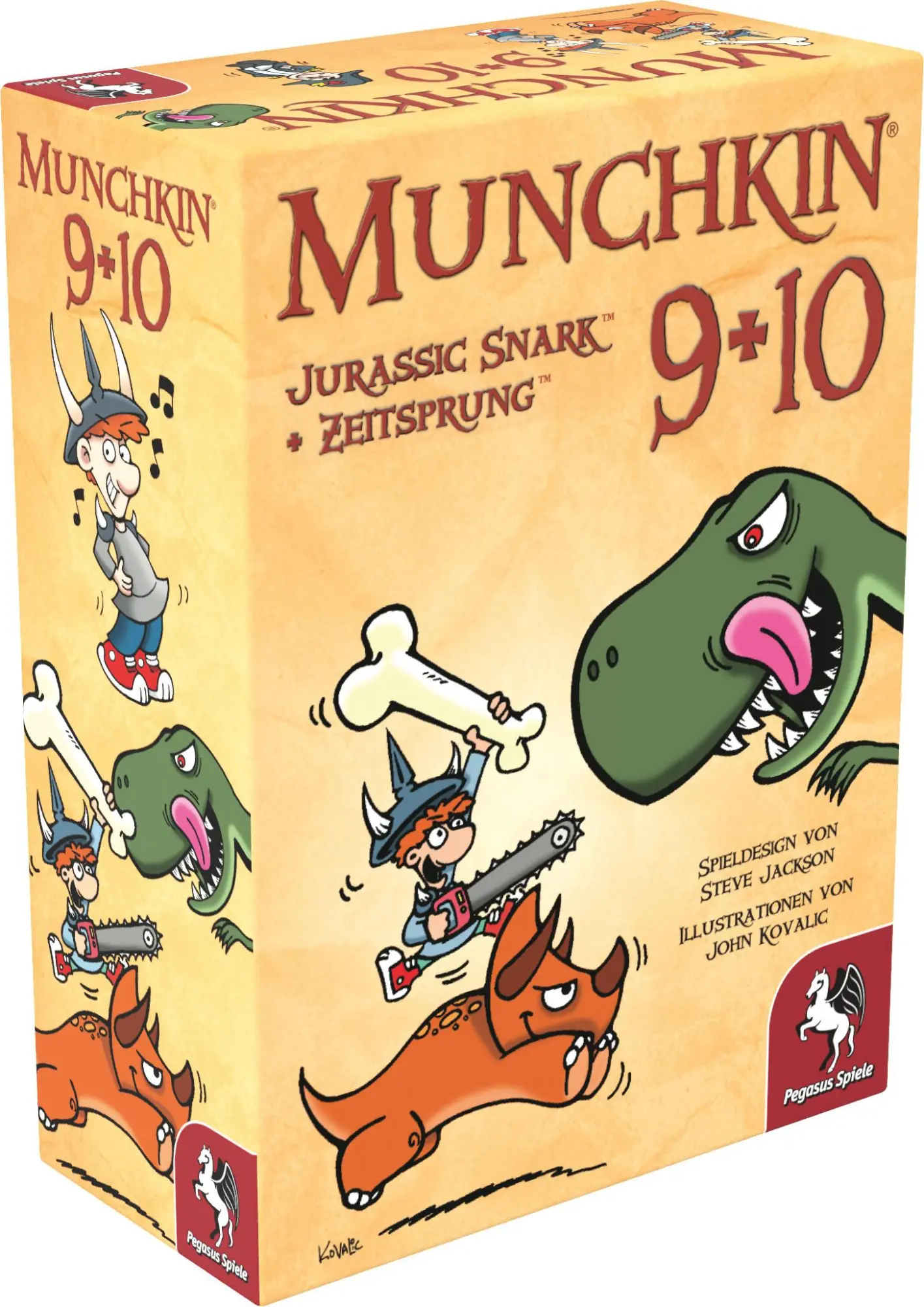 Cover: 4250231742033 | Munchkin 9+10 | Spiel | 17229G | Deutsch | 2025 | Pegasus Spiele GmbH