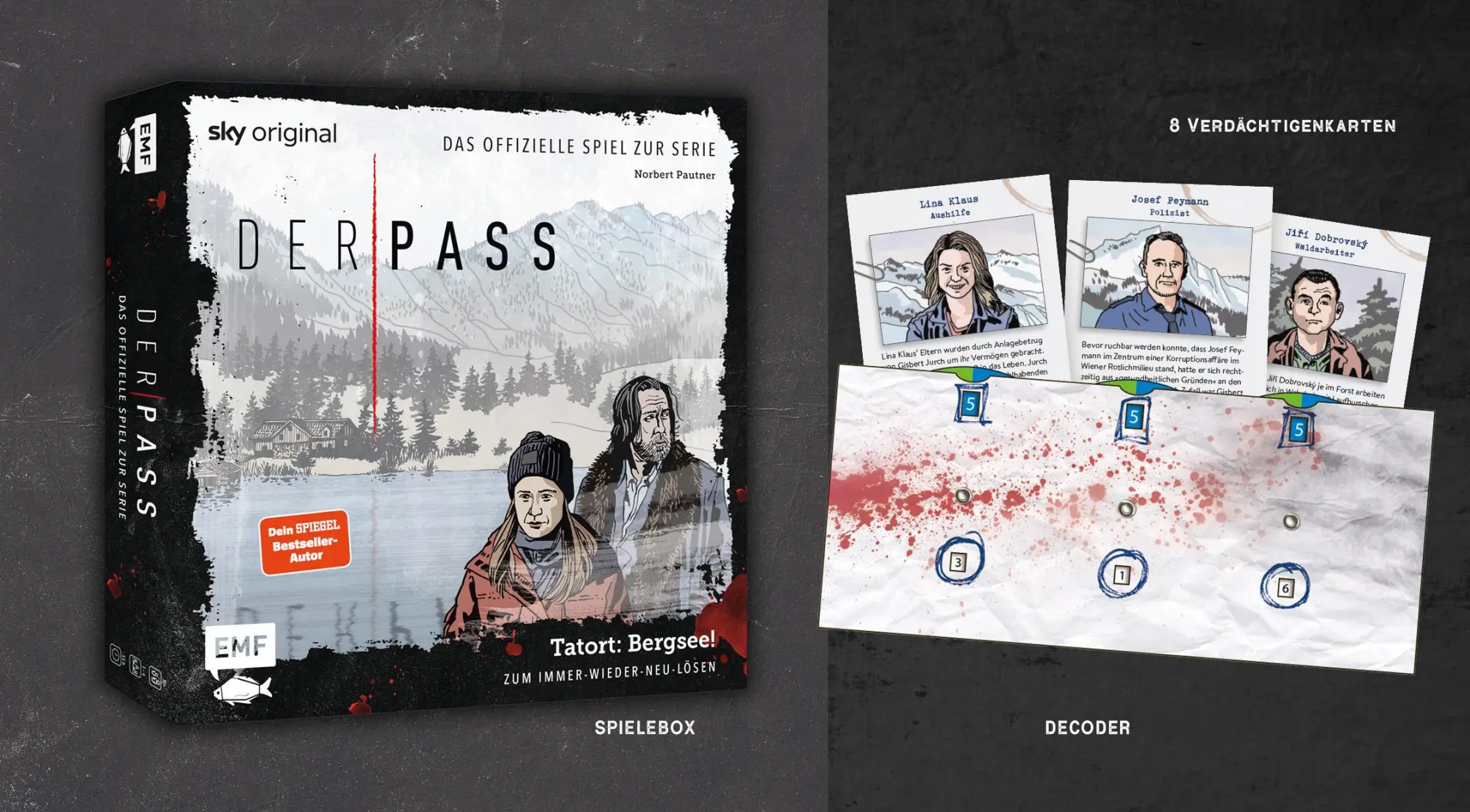 Bild: 4260478342033 | Der Pass - Tatort: Bergsee! Das offizielle Spiel zur Serie | Pautner