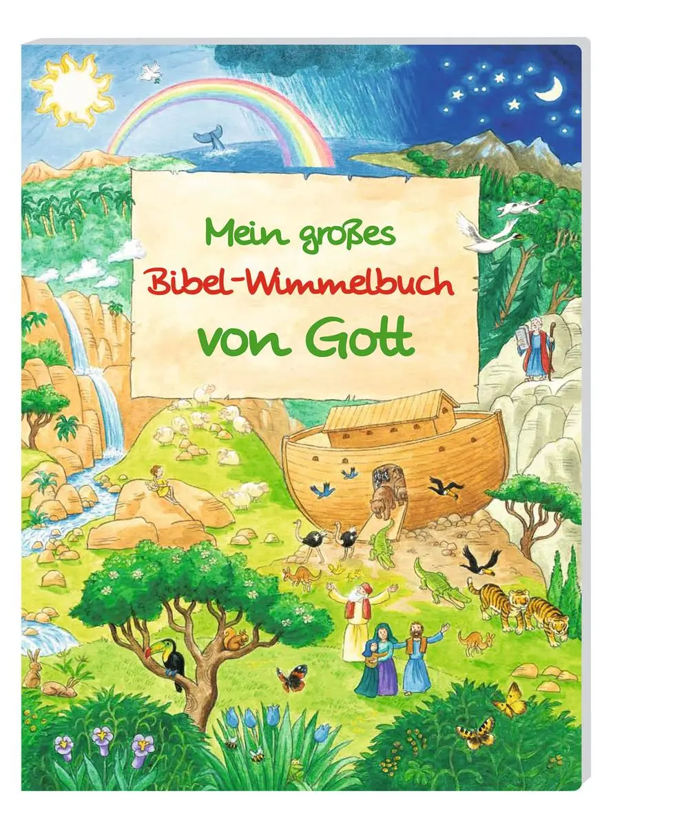 Cover: 9783438042033 | Mein großes Bibel-Wimmelbuch von Gott | Manfred Tophoven | Buch | 2015