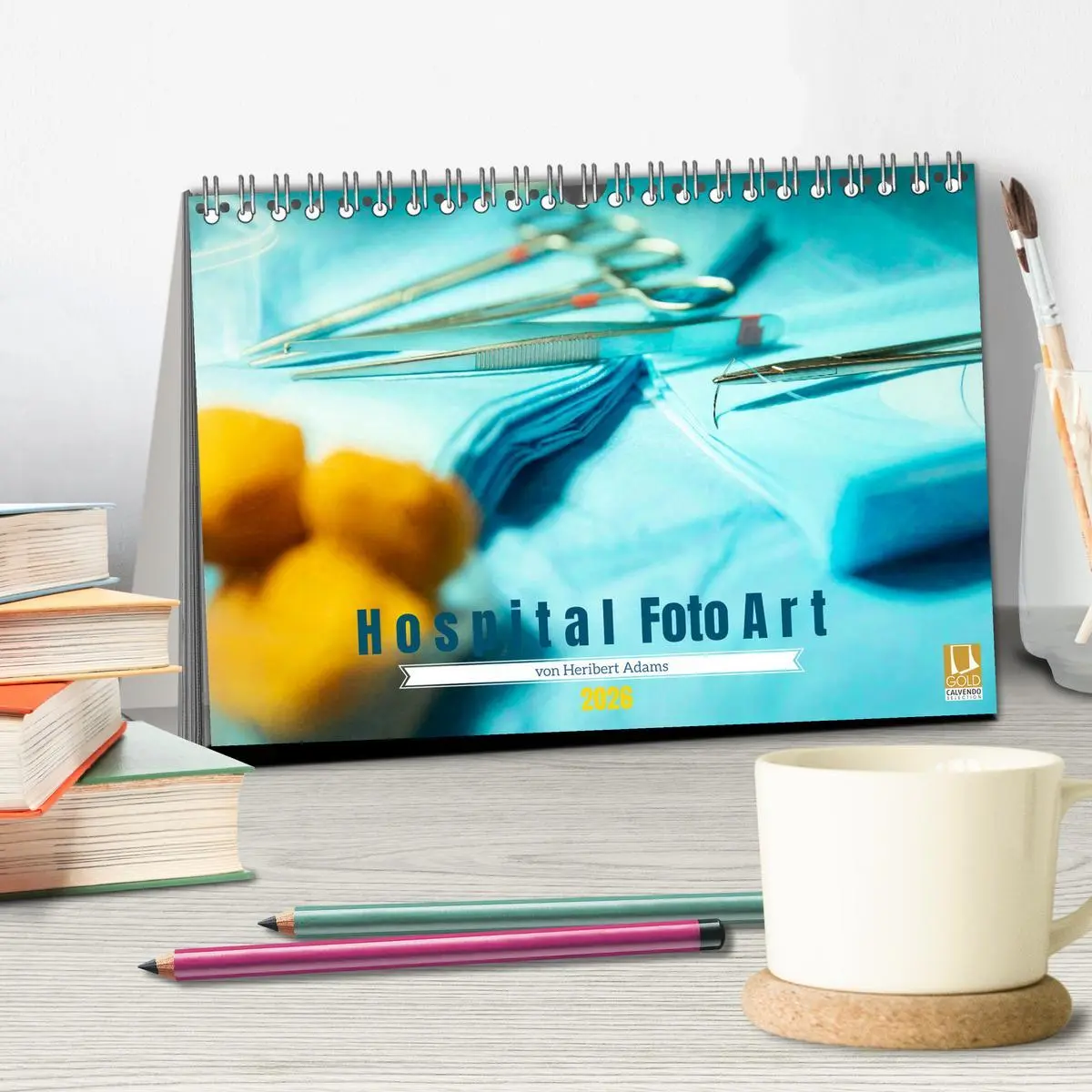 Bild: 9783457542033 | Hospital FotoArt (Tischkalender 2026 DIN A5 quer), CALVENDO...