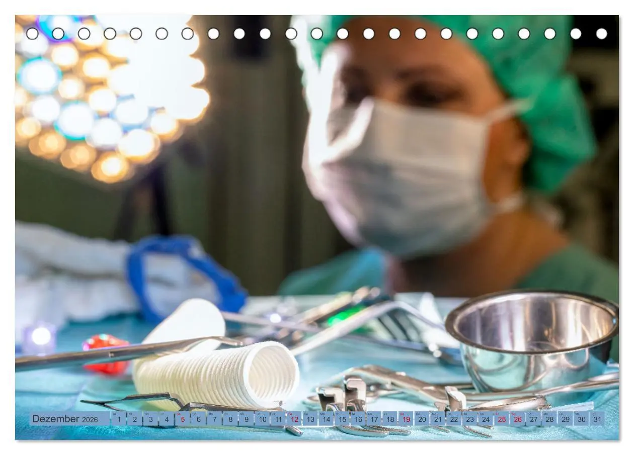 Bild: 9783457542033 | Hospital FotoArt (Tischkalender 2026 DIN A5 quer), CALVENDO...