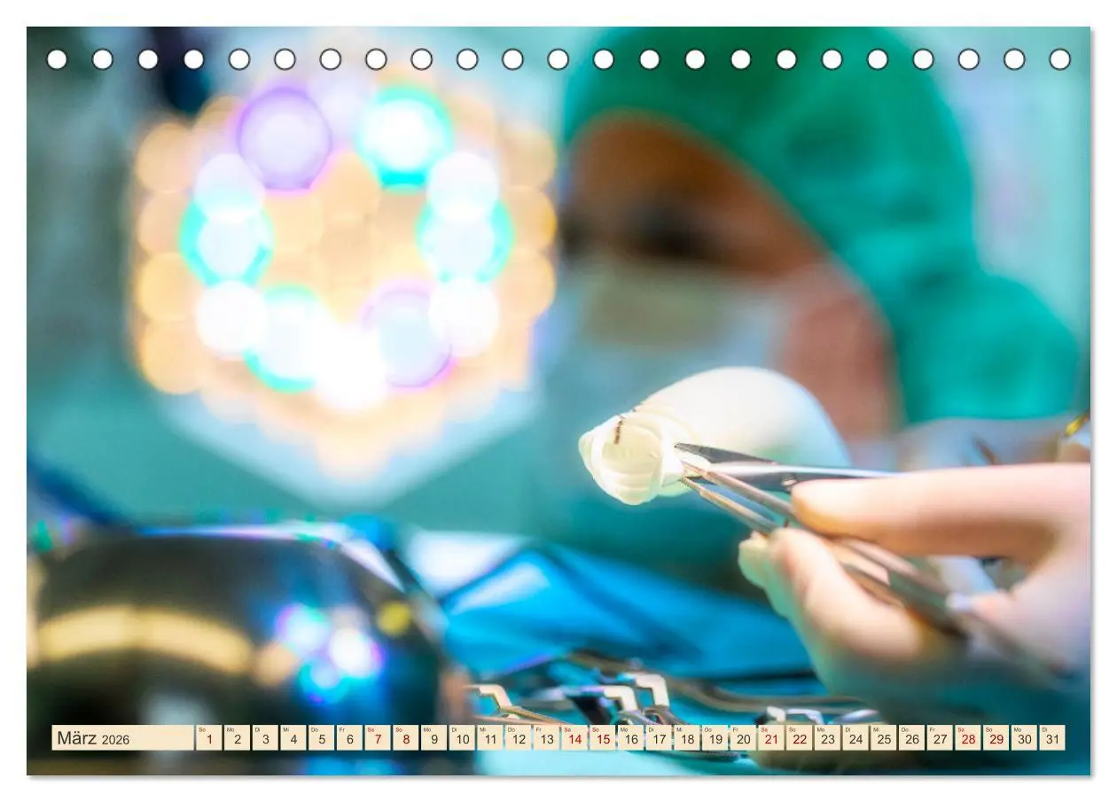Bild: 9783457542033 | Hospital FotoArt (Tischkalender 2026 DIN A5 quer), CALVENDO...