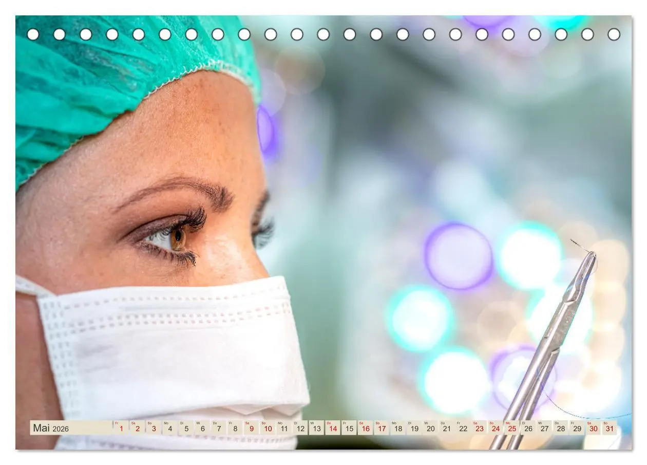 Bild: 9783457542033 | Hospital FotoArt (Tischkalender 2026 DIN A5 quer), CALVENDO...