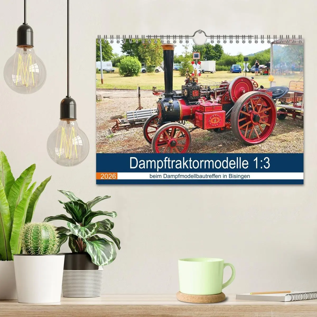 Bild: 9783457852033 | Dampftraktormodelle 1:3 beim Dampfmodellbautreffen in Bisingen...