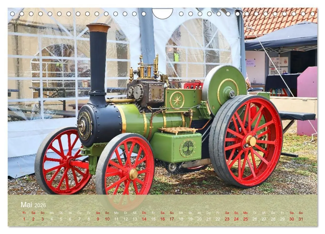 Bild: 9783457852033 | Dampftraktormodelle 1:3 beim Dampfmodellbautreffen in Bisingen...