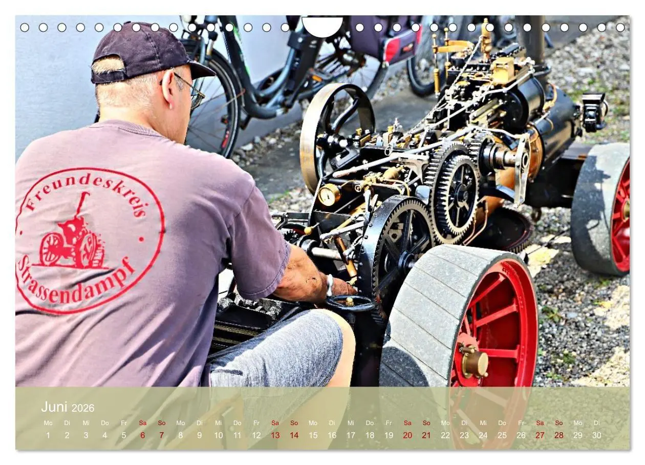 Bild: 9783457852033 | Dampftraktormodelle 1:3 beim Dampfmodellbautreffen in Bisingen...