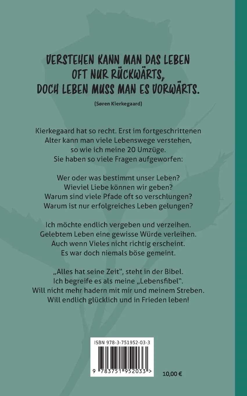 Rückseite: 9783751952033 | Veränderung | Ingrid Metz-Neun | Taschenbuch | 128 S. | Deutsch | 2023