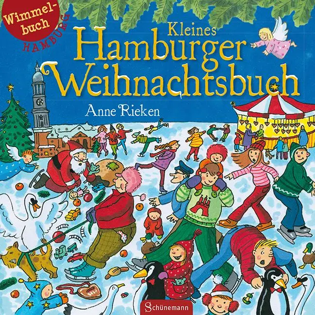 Cover: 9783944552033 | Kleines Hamburger Weihnachtsbuch | Wimmelbuch Hamburg | Buch | 20 S.