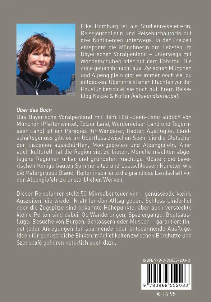 Bild: 9783968552033 | Münchner Voralpenland - HeimatMomente | Elke Homburg | Taschenbuch