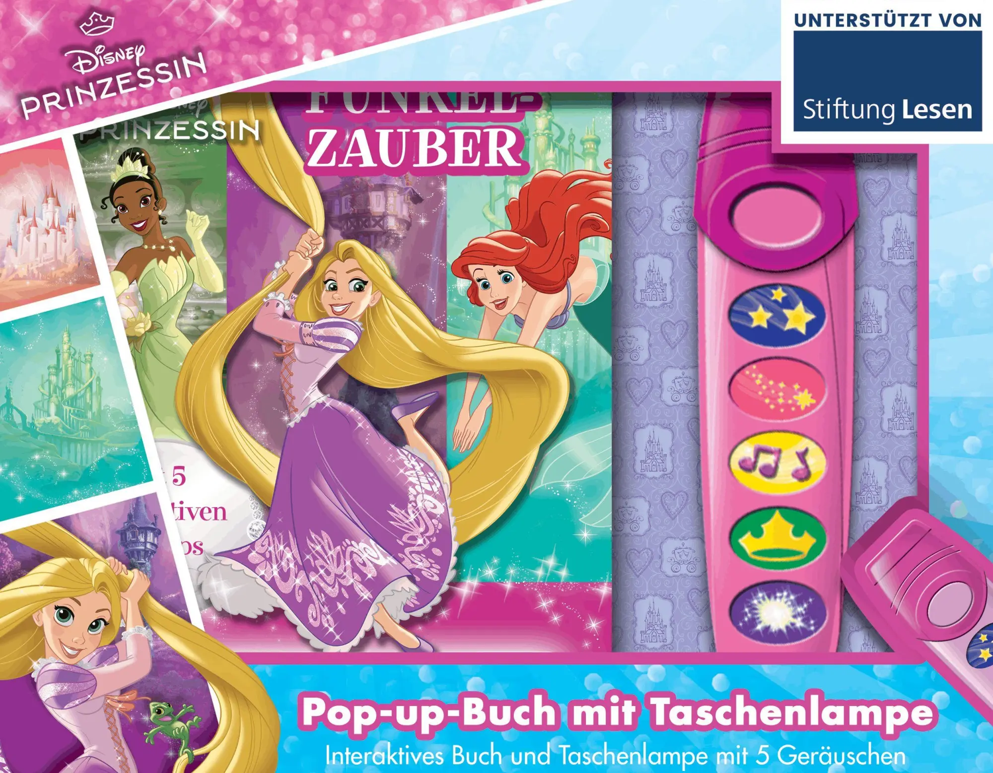 Cover: 9798384602033 | Disney Prinzessinnen - Funkelzauber - Pappbilderbuch mit...
