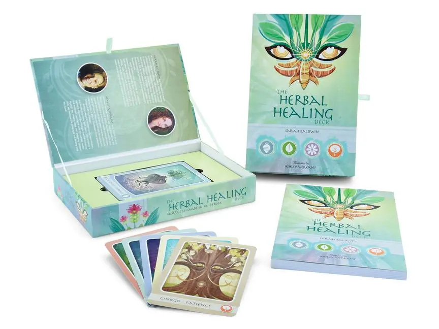 Cover: 9780764352133 | The Herbal Healing Deck | Sarah Baldwin | Taschenbuch | Schachtel