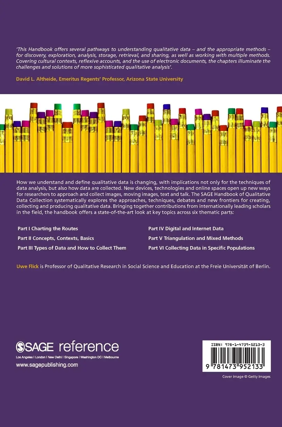 Rückseite: 9781473952133 | The SAGE Handbook of Qualitative Data Collection | Uwe Flick | Buch