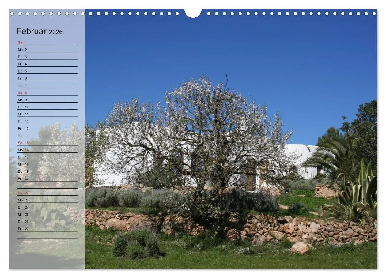 Bild: 9783516172133 | Zauberhaftes Ibiza - Terminplaner (Wandkalender 2026 DIN A3 quer),...