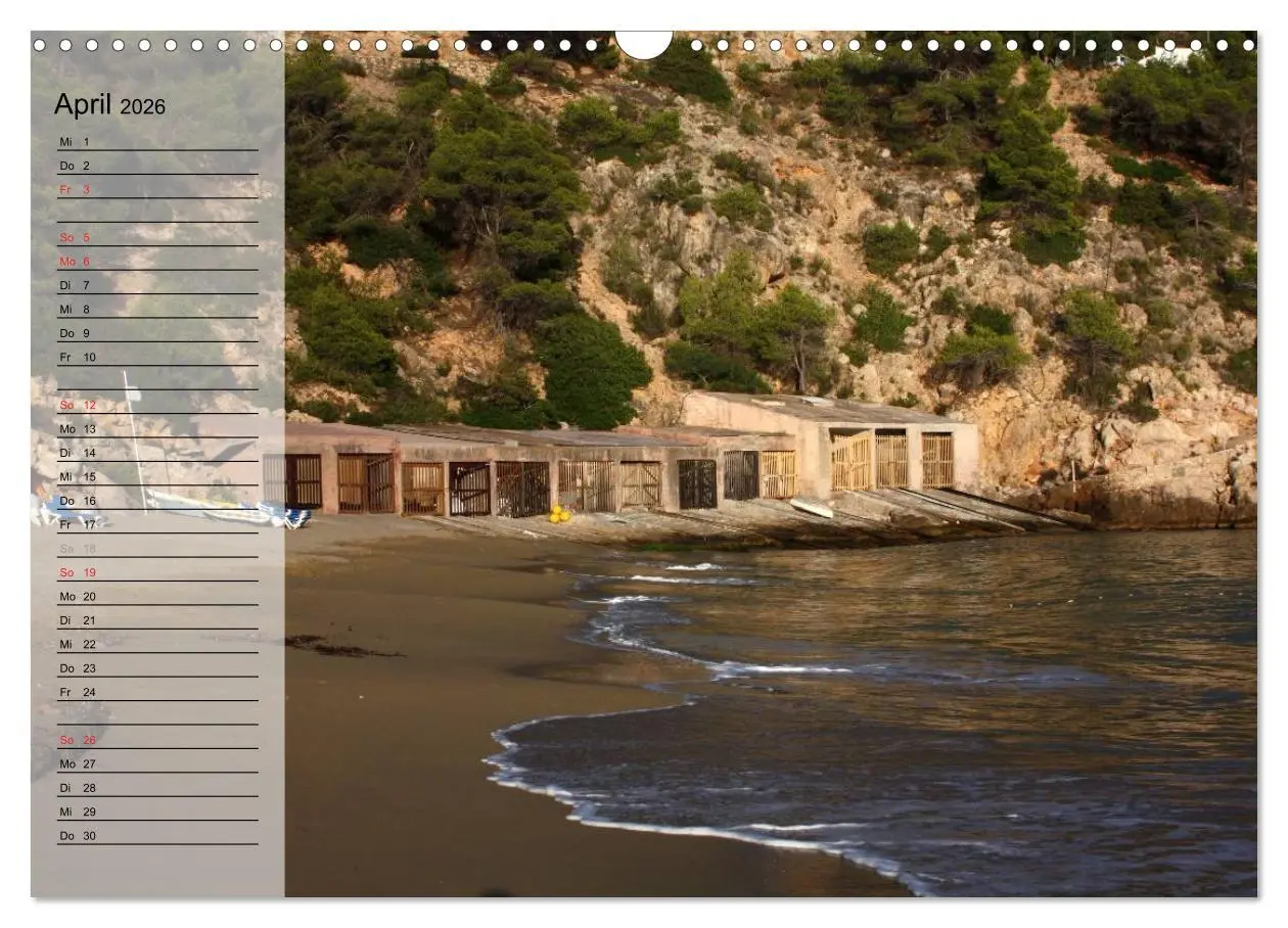 Bild: 9783516172133 | Zauberhaftes Ibiza - Terminplaner (Wandkalender 2026 DIN A3 quer),...