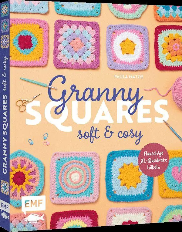 Cover: 9783745932133 | Granny Squares - soft und cosy häkeln mit @elealindadesign | Matos