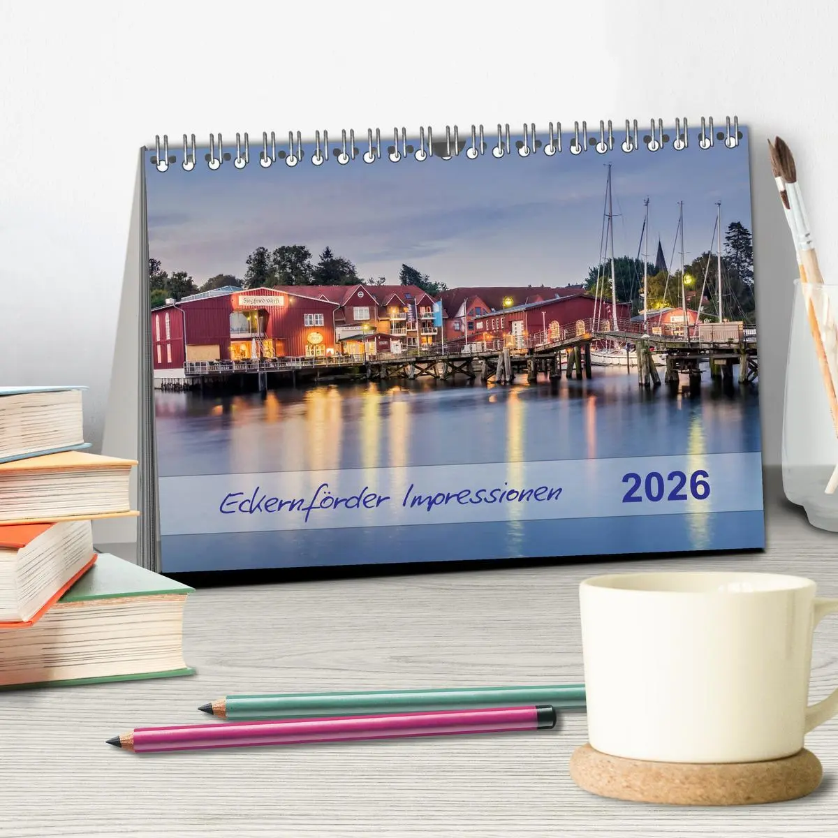 Bild: 9783457832233 | Eckernförder Impressionen (Tischkalender 2026 DIN A5 quer),...