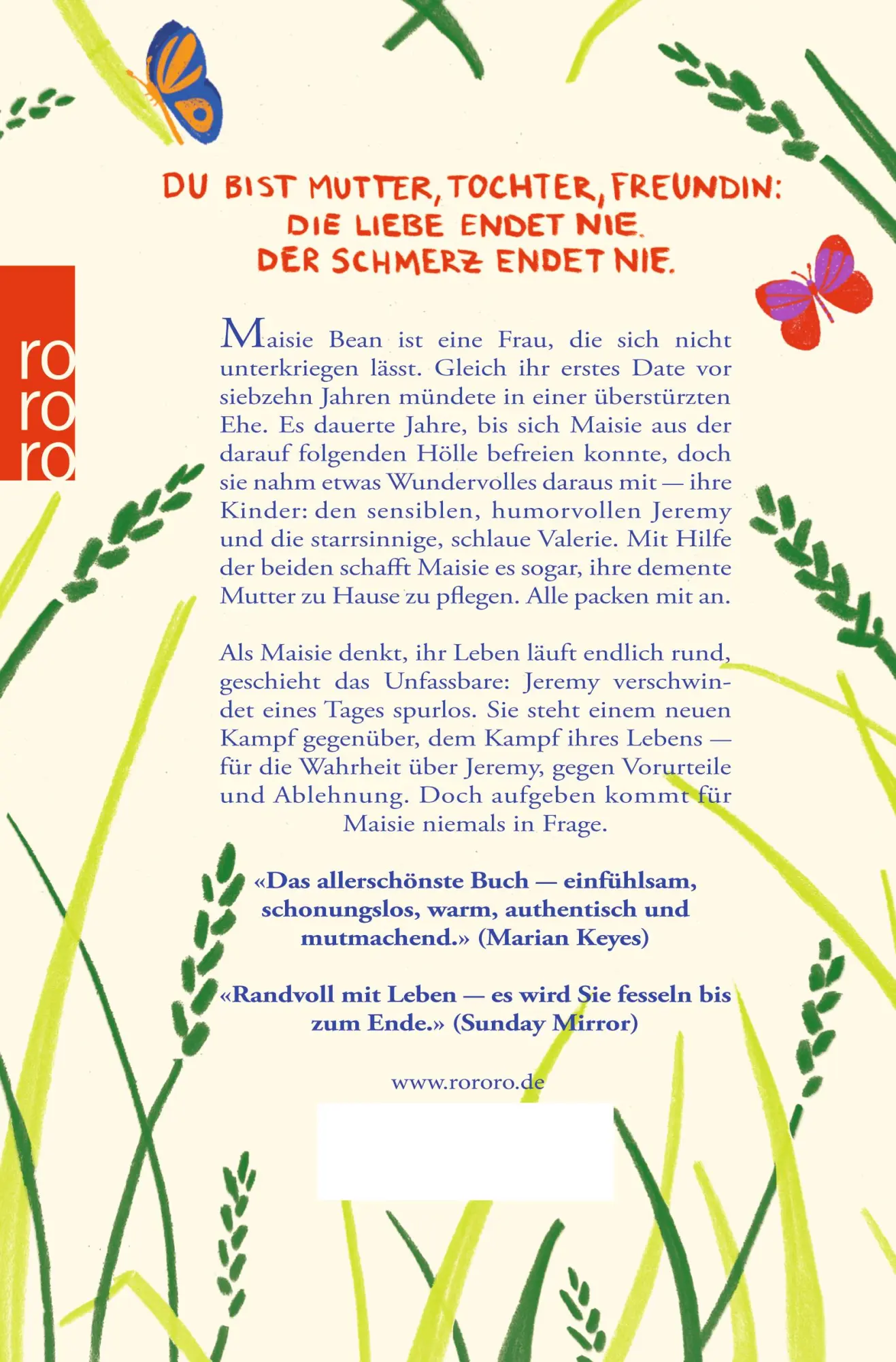 Rückseite: 9783499272233 | Irgendwo im Glück | Anna McPartlin | Taschenbuch | 460 S. | Deutsch