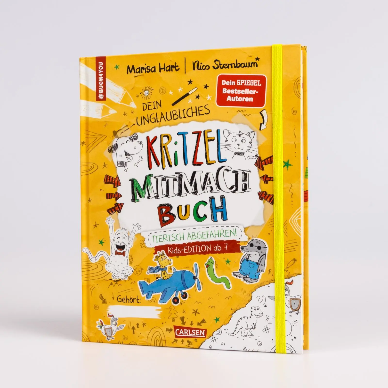 Bild: 9783551192233 | #buch4you: Dein Kritzel-Mitmach-Buch | Marisa Hart | Taschenbuch