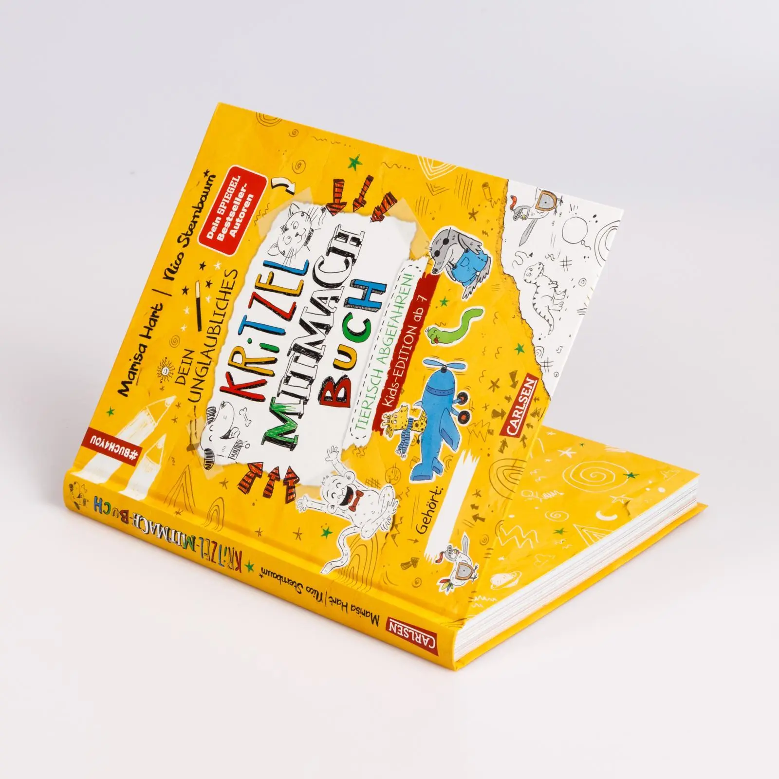 Bild: 9783551192233 | #buch4you: Dein Kritzel-Mitmach-Buch | Marisa Hart | Taschenbuch