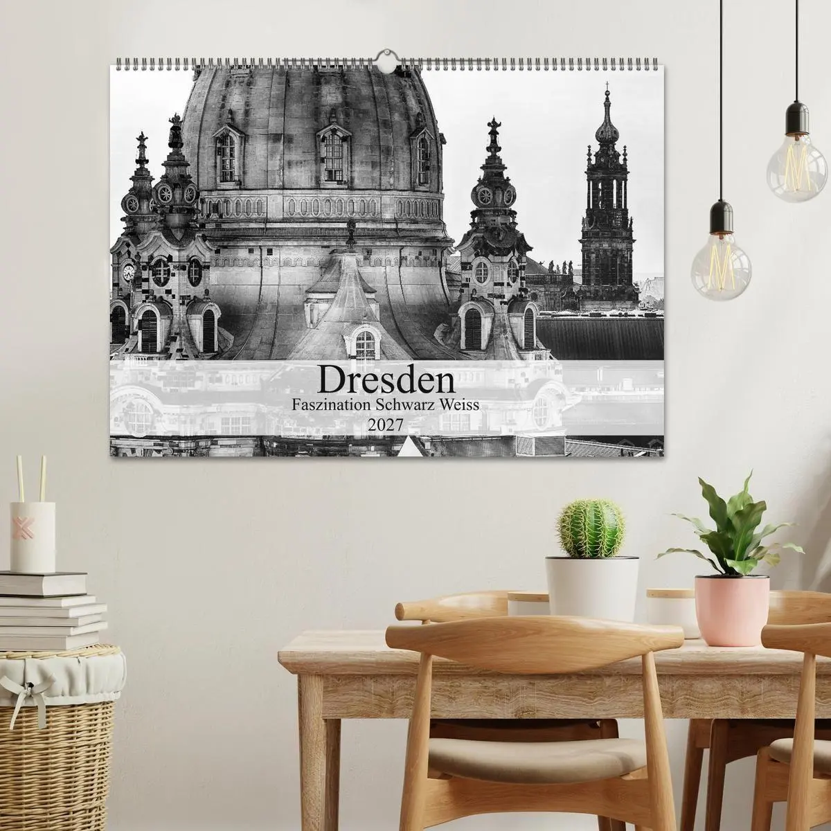 Bild: 9783594142233 | Dresden Faszination Schwarz Weiss (Wandkalender 2027 DIN A2 quer),...