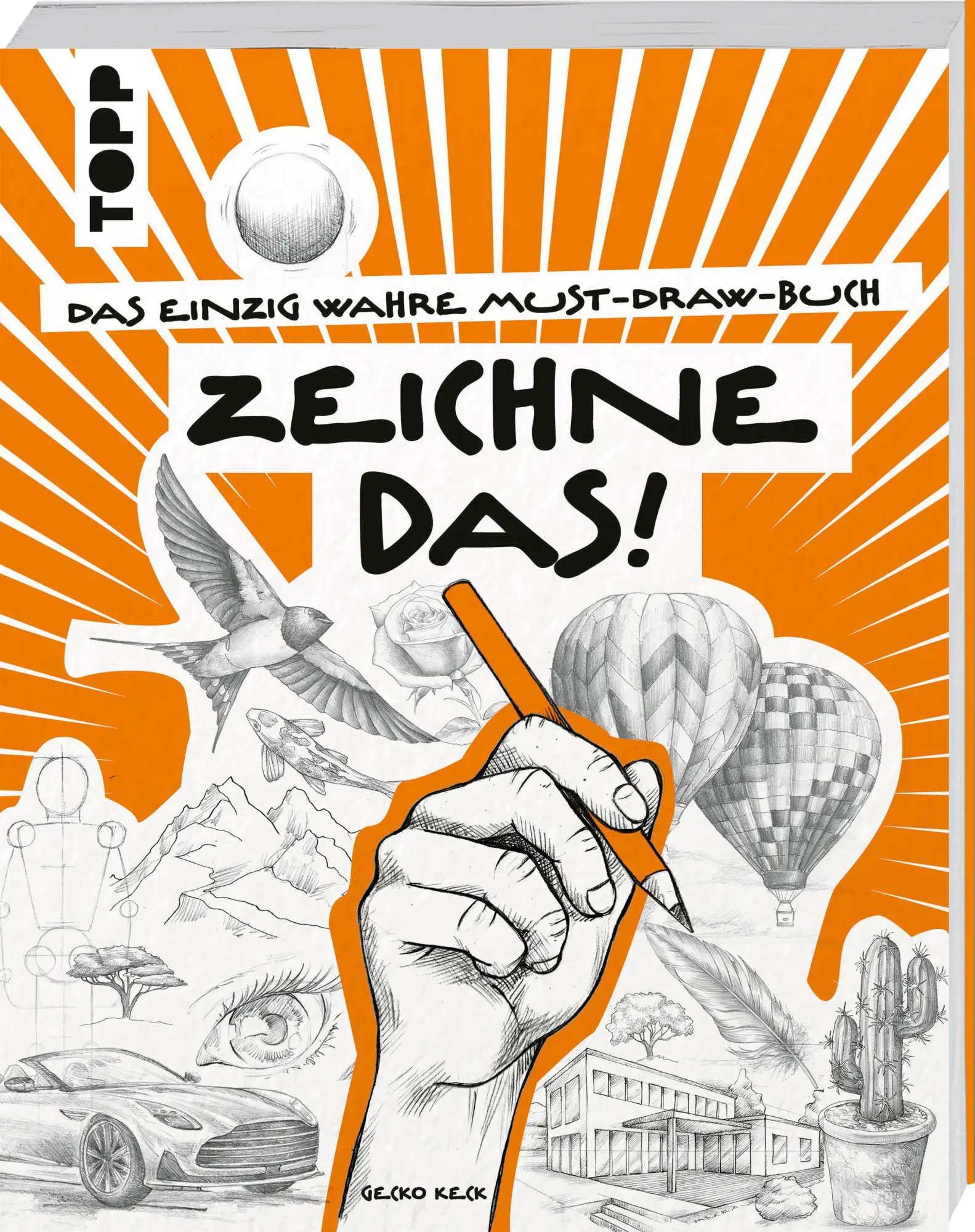 Cover: 9783735882233 | Zeichne das! | Das einzig wahre Must-Draw-Buch | Gecko Keck | Buch