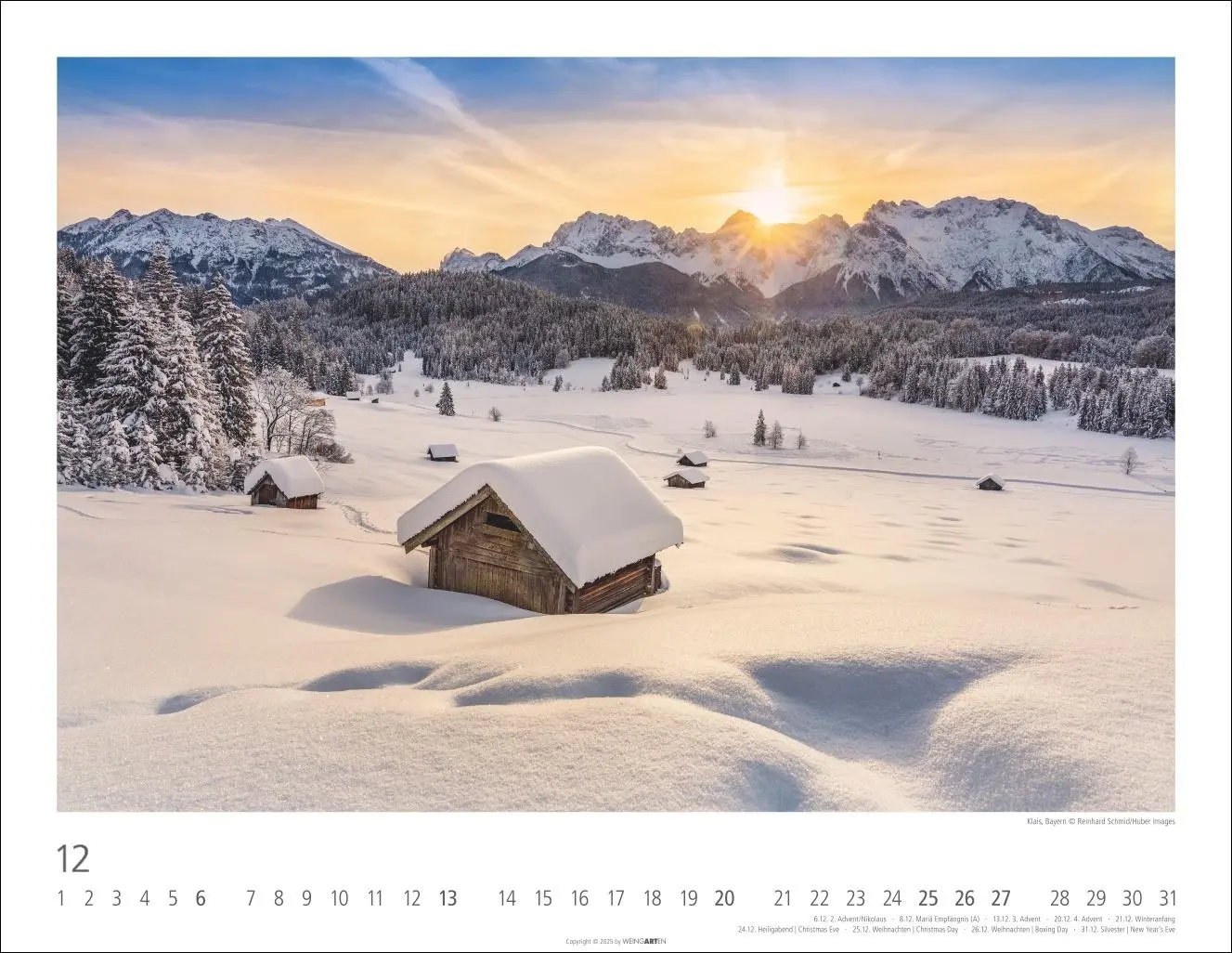 Bild: 9783839902233 | Deutschland Kalender 2026 - Germany | Kalender | Spiralbindung | 14 S.