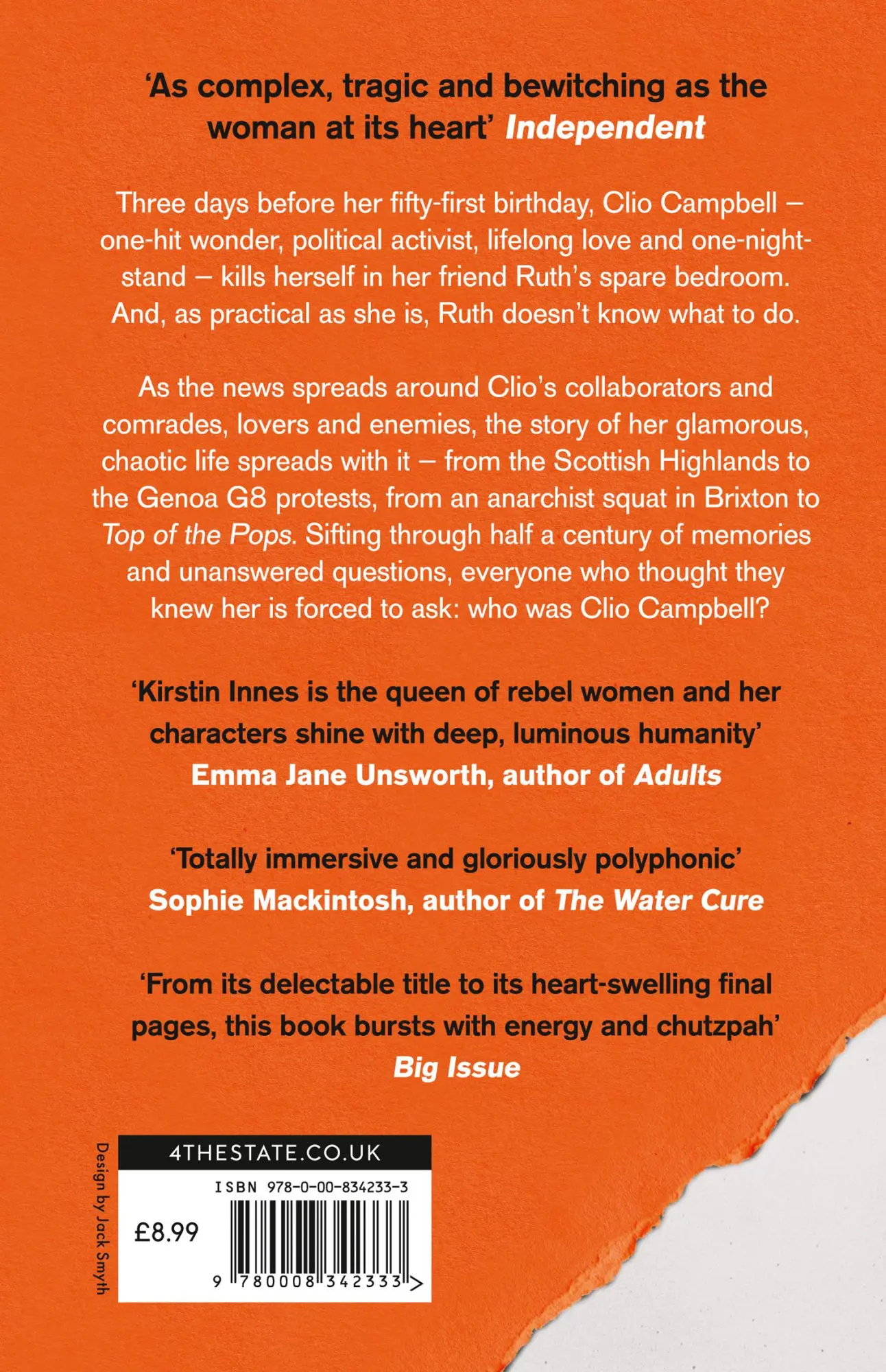 Rückseite: 9780008342333 | Scabby Queen | Kirstin Innes | Taschenbuch | 432 S. | Englisch | 2021