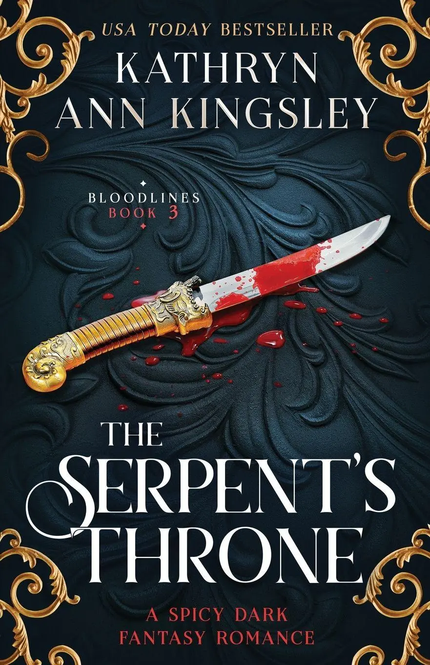 Cover: 9781805502333 | The Serpent's Throne | A spicy dark fantasy romance | Kingsley | Buch