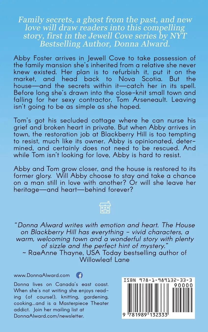 Rückseite: 9781989132333 | The House on Blackberry Hill | Donna Alward | Taschenbuch | Englisch