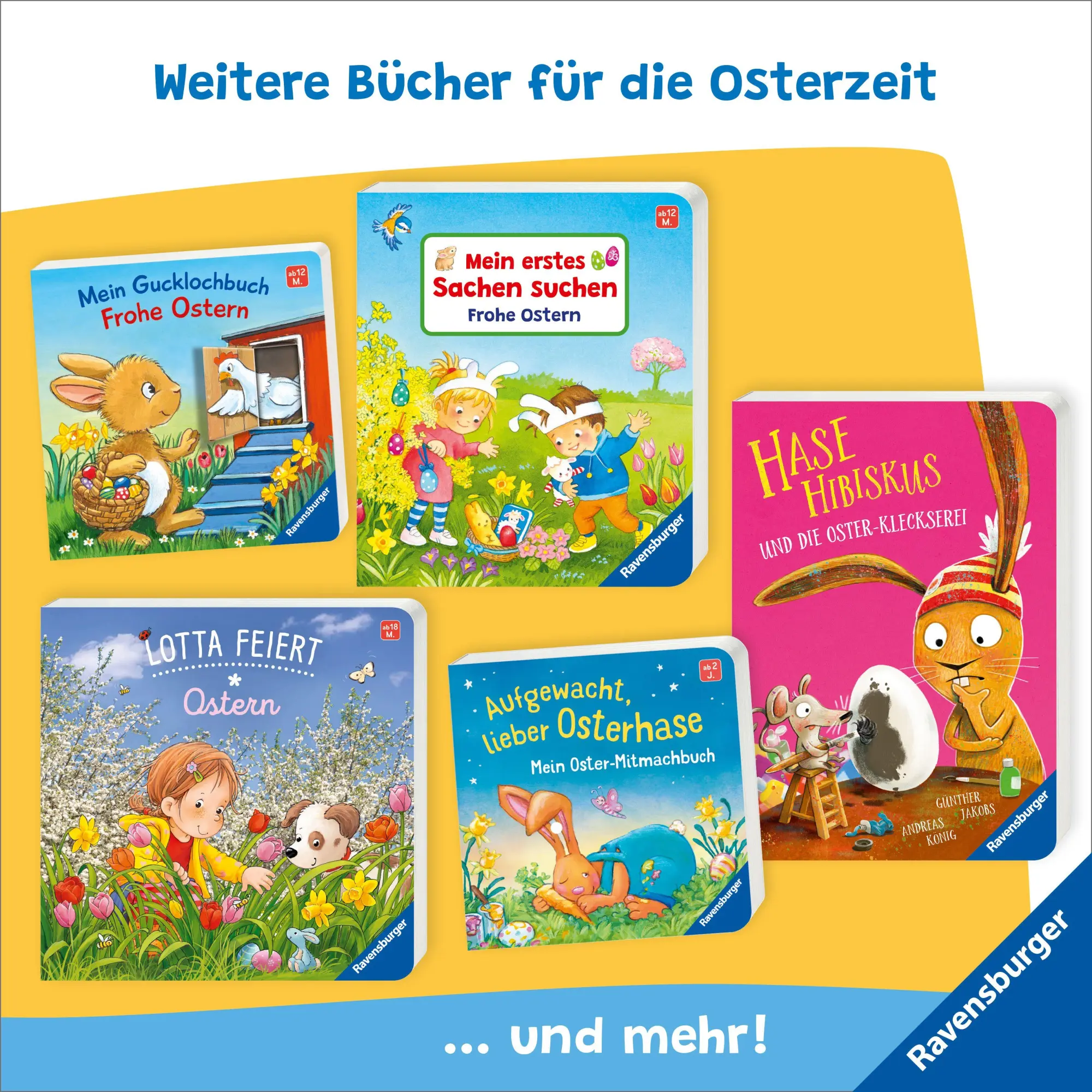 Bild: 9783473422333 | Aufgewacht, lieber Osterhase: Mein Oster-Mitmachbuch | Bernd Penners