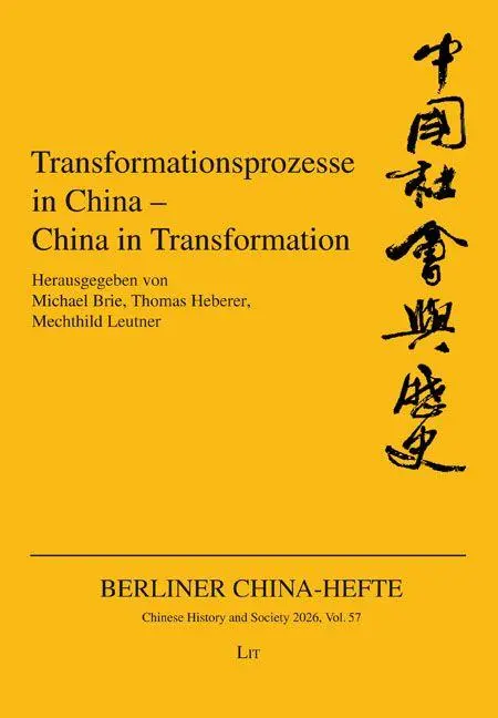 Cover: 9783643252333 | Transformationsprozesse in China - China in Transformation | Buch