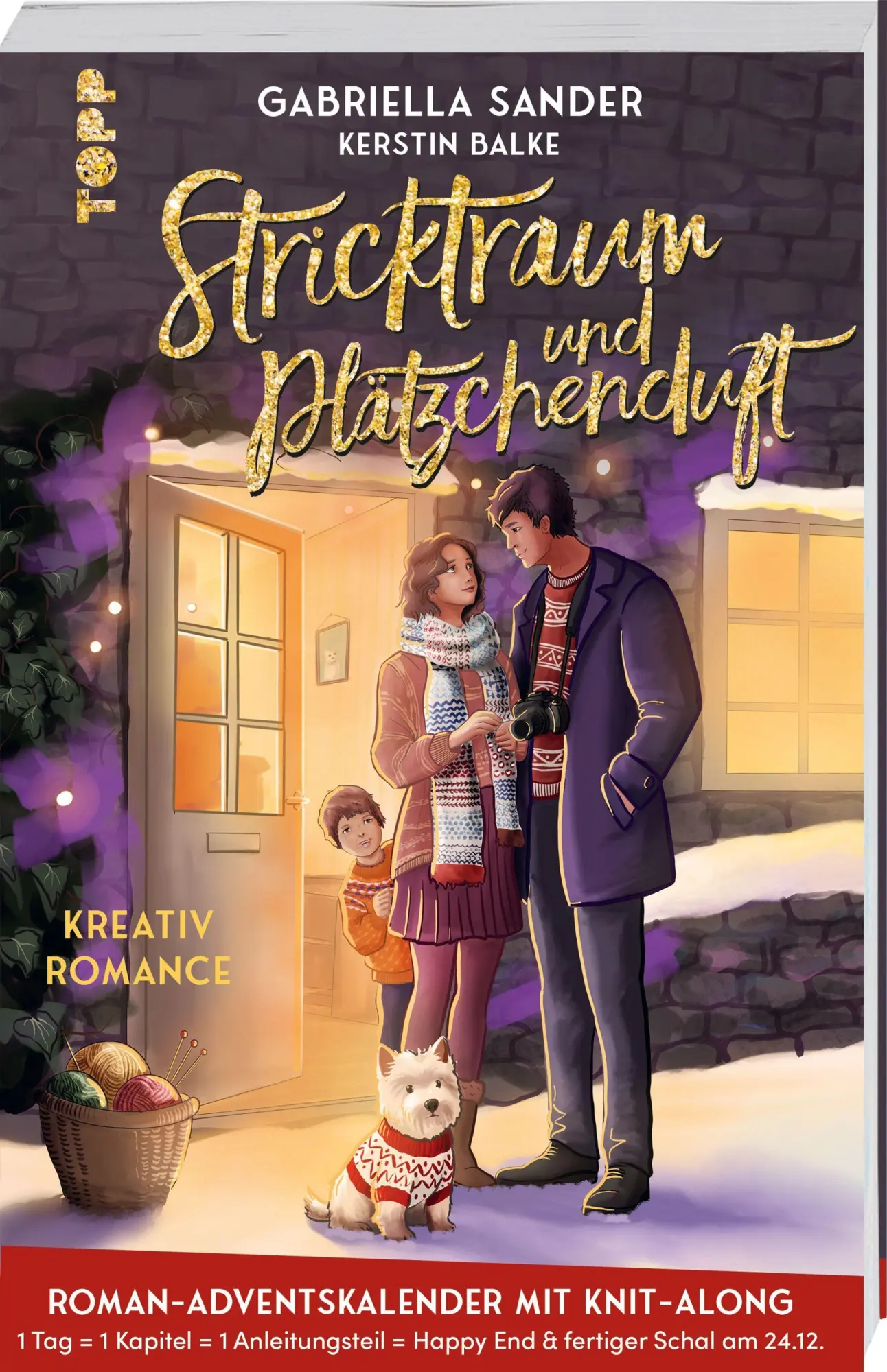 Cover: 9783735872333 | Stricktraum und Plätzchenduft. Eine Kreativ-Romance. Mit...