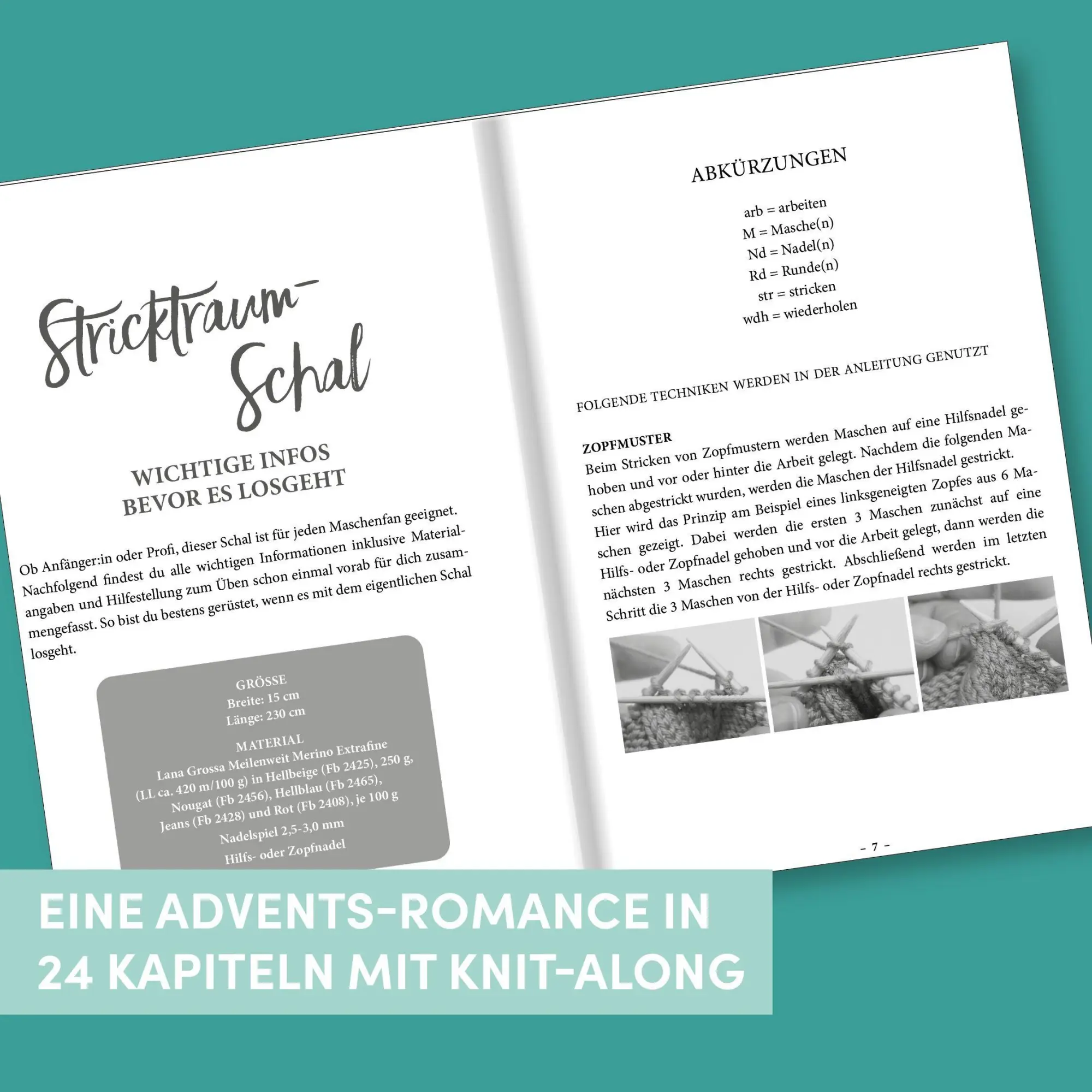 Bild: 9783735872333 | Stricktraum und Plätzchenduft. Eine Kreativ-Romance. Mit...