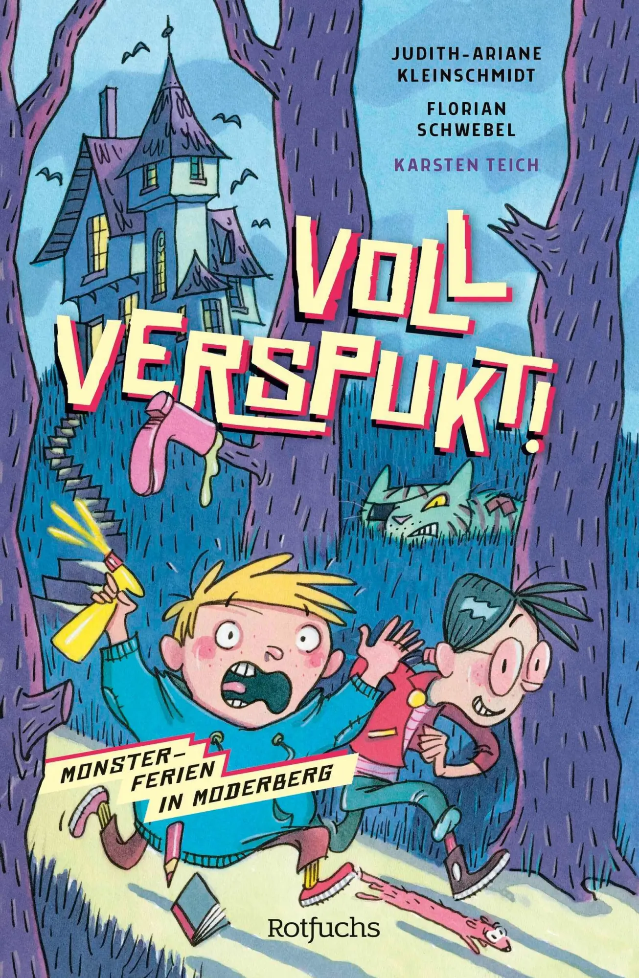Cover: 9783757102333 | Voll verspukt! | Judith-Ariane Kleinschmidt (u. a.) | Buch | 240 S.