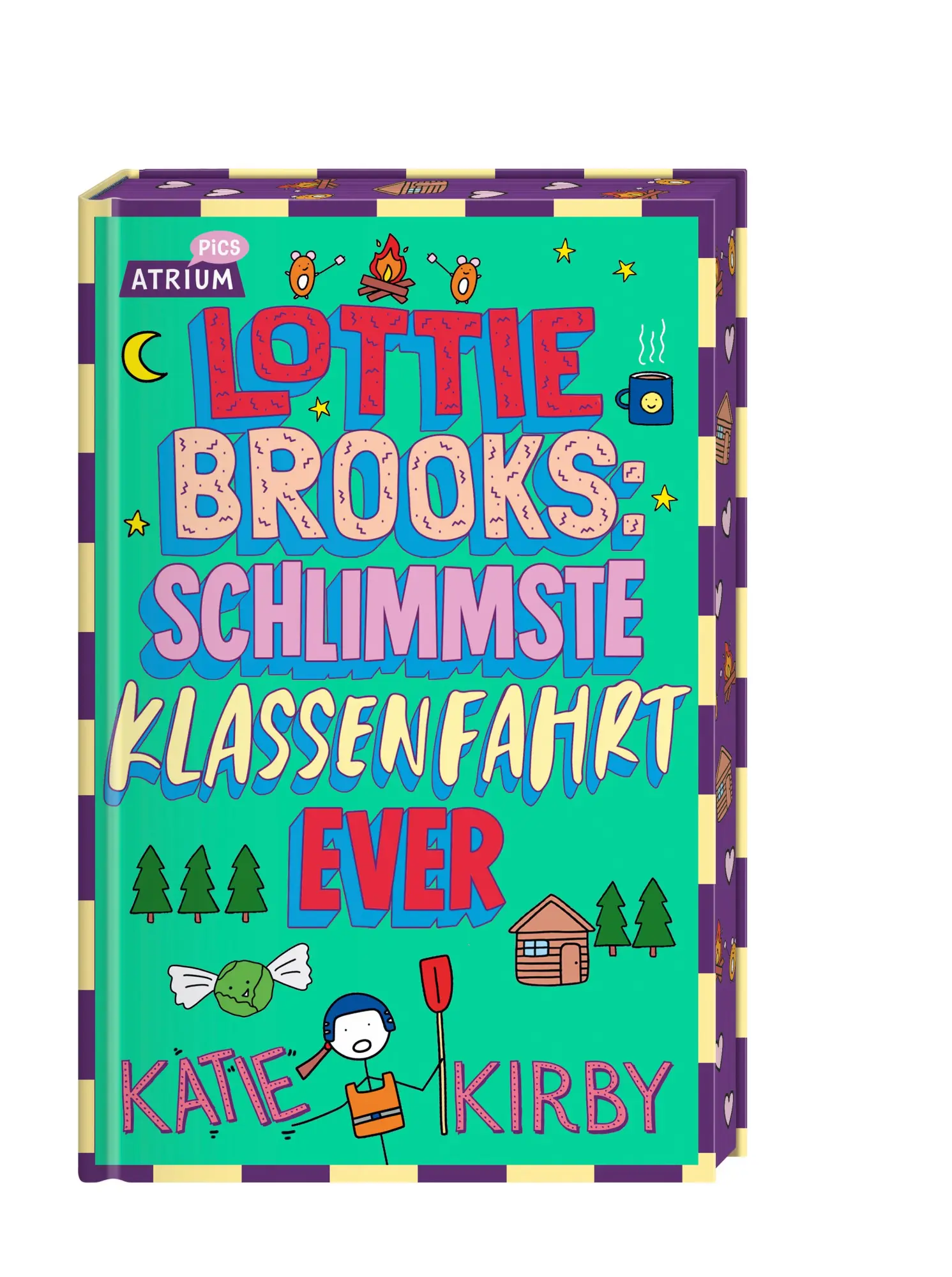 Cover: 9783855352333 | Lottie Brooks: Schlimmste Klassenfahrt ever | Katie Kirby | Buch