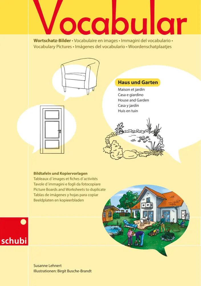 Cover: 9783867232333 | Vocabular | Kopiervorlagen Wohnen 1 Haus und Garten | Susanne Lehnert