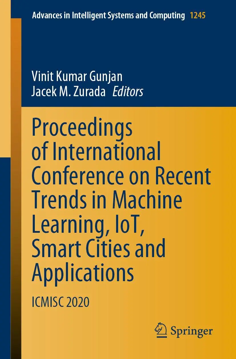 Cover: 9789811572333 | Proceedings of International Conference on Recent Trends in Machine...