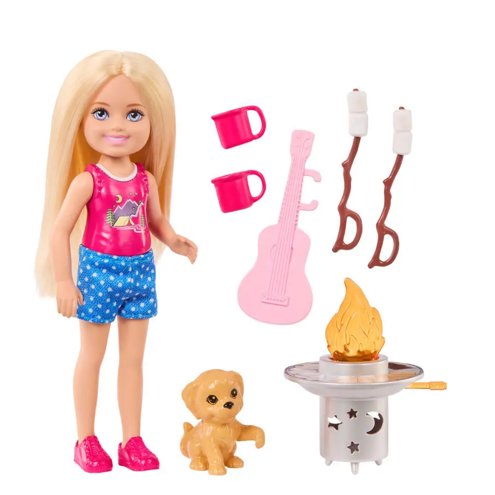 Bild: 194735342433 | Barbie Outdoor Abenteuer Chelsea | Blister | JJV61 | Deutsch | 2026