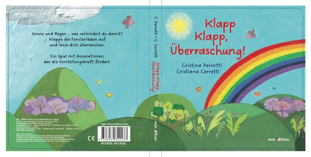 Rückseite: 9783039342433 | Klapp, Klapp, Überraschung! | Cristina Perrotti | Buch | 16 S. | 2025