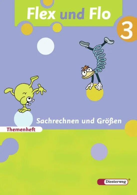 Cover: 9783425132433 | Flex und Flo 3. Themenheft Sachrechnen und Größen | Jana Arndt | Buch