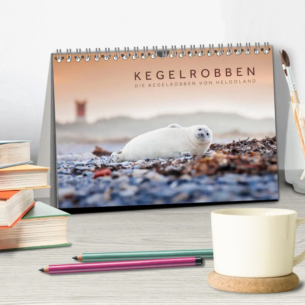 Bild: 9783457812433 | Kegelrobben - Die Kegelrobben von Helgoland (Tischkalender 2026 DIN...